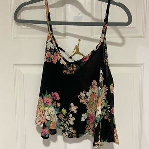 Cropped Flower Top